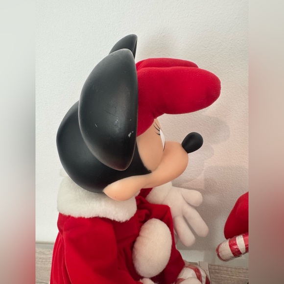 Vintage Mickey & Minnie Mouse Unlimited Santa’s Best Holiday Animation Figures - Picture 4 of 10